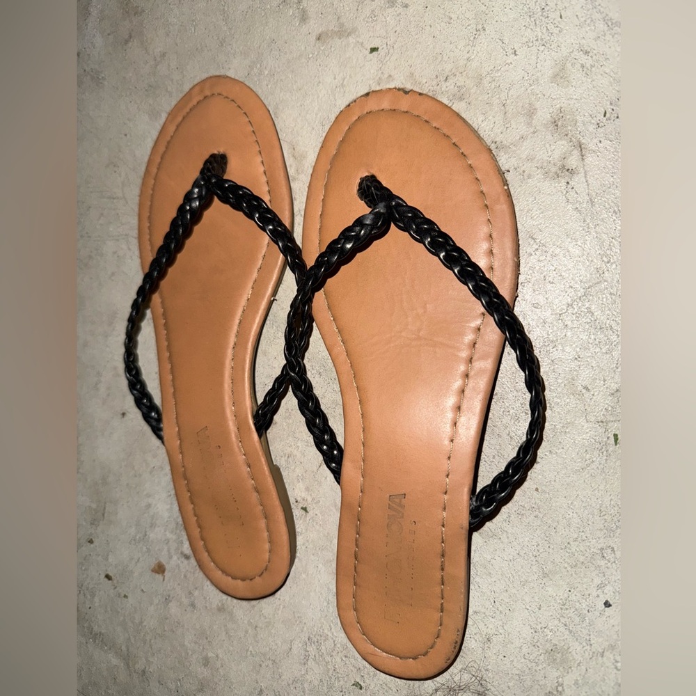 well worn sandals